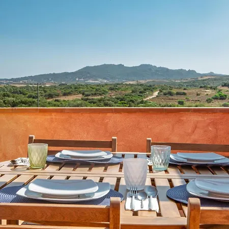公寓 Toro Flat Iv 30' Porto Cervo, Free Parking & Private Terrace 波尔图波佐